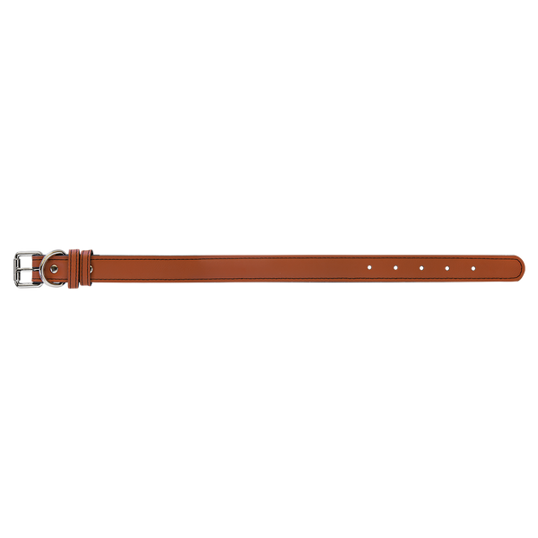 Rawhide with Black Engraving Medium Dog Collar - Laser Engraved Pet Accessory