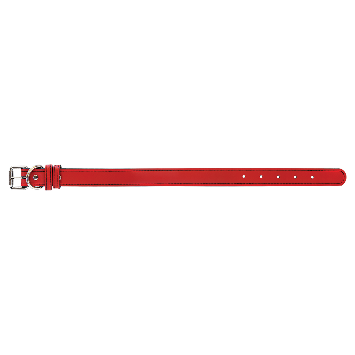 Red with Black Engraving Medium Dog Collar - Laser Engraved Pet Accessory