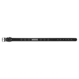 Black with Silver Engraving Extra Large Dog Collar - Laser Engraved Pet Accessory