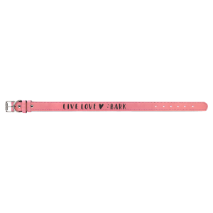 Pink with Black Engraving Extra Large Dog Collar - Laser Engraved Pet Accessory