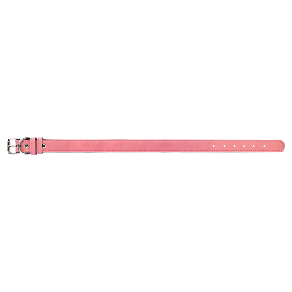 Pink with Black Engraving Extra Large Dog Collar - Laser Engraved Pet Accessory