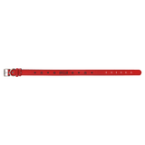 Red with Black Engraving Extra Large Dog Collar - Laser Engraved Pet Accessory