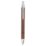 Dark Brown with Black Engraving Laser Engraved Pen - Laser Engraved Gift