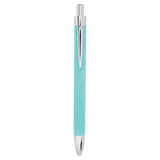 Teal with Black Engraving Laser Engraved Pen - Laser Engraved Gift