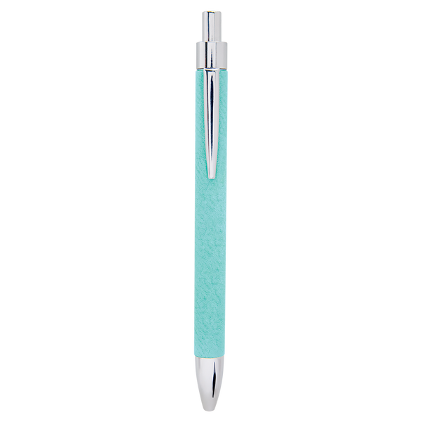 Teal with Black Engraving Laser Engraved Pen - Laser Engraved Gift