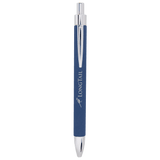 Blue with Silver Engraving Laser Engraved Pen - Laser Engraved Gift