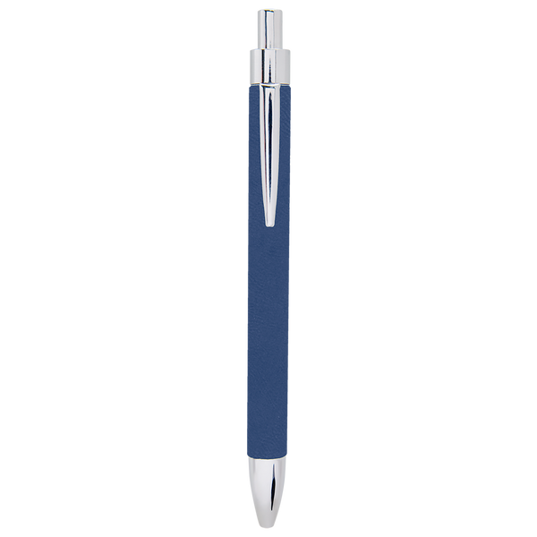 Blue with Silver Engraving Laser Engraved Pen - Laser Engraved Gift