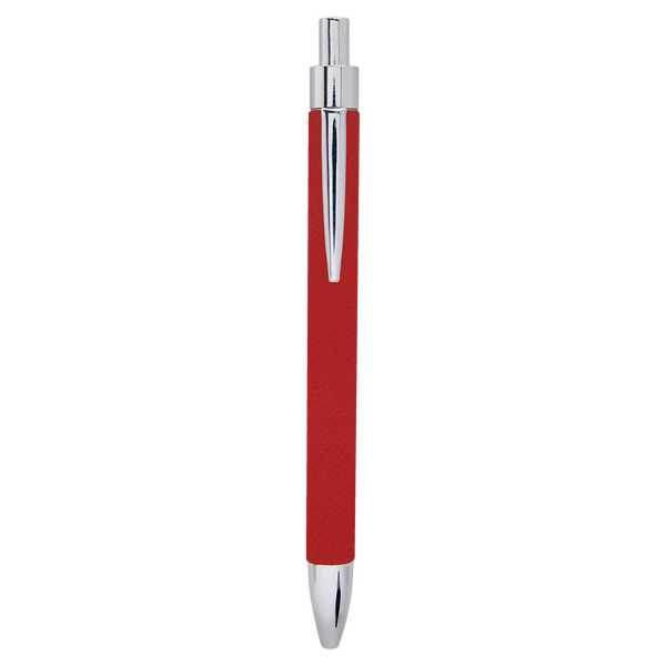 Red with Black Engraving Laser Engraved Pen - Laser Engraved Gift