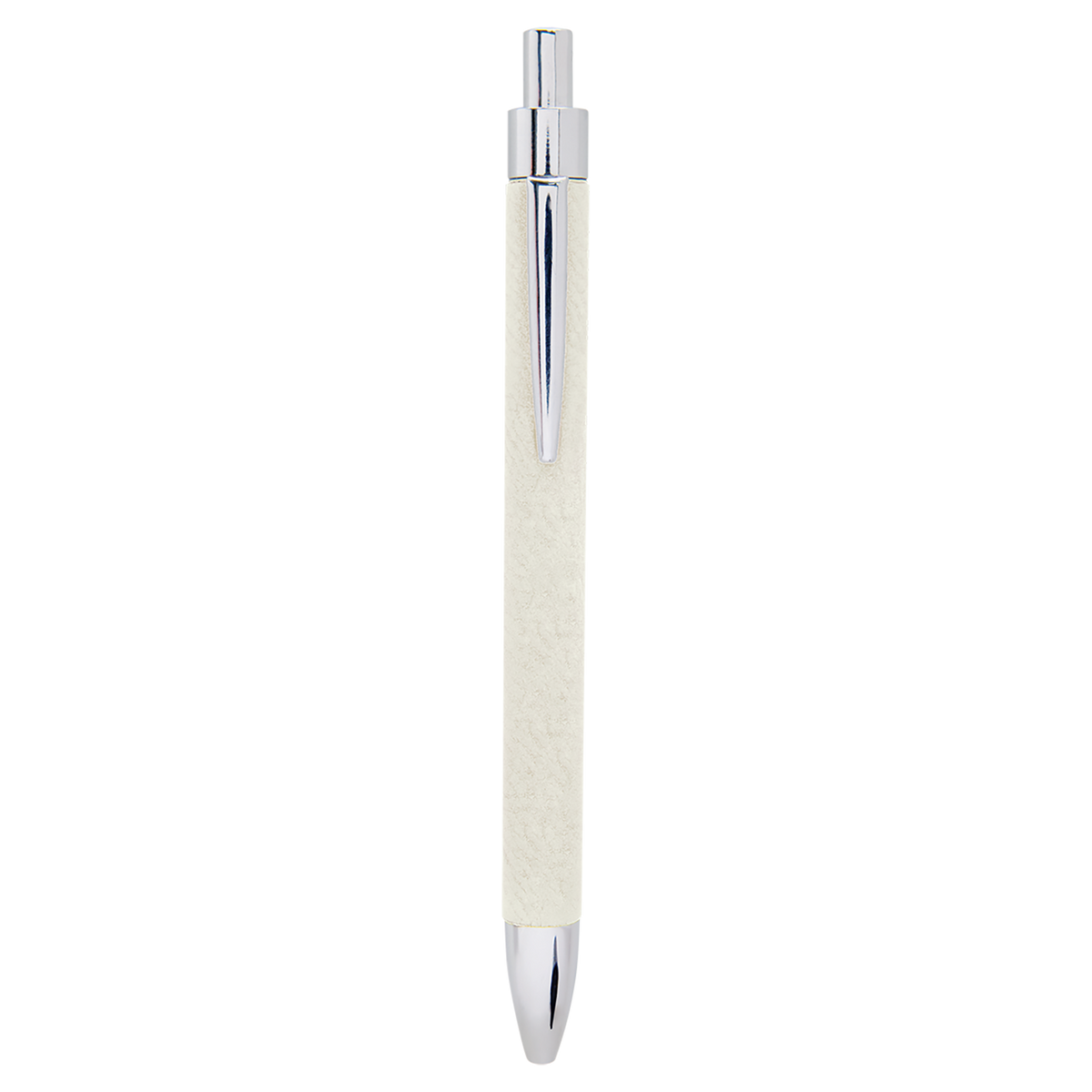 White with Black Engraving Laser Engraved Pen - Laser Engraved Gift
