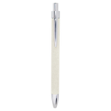 White with Black Engraving Laser Engraved Pen - Laser Engraved Gift