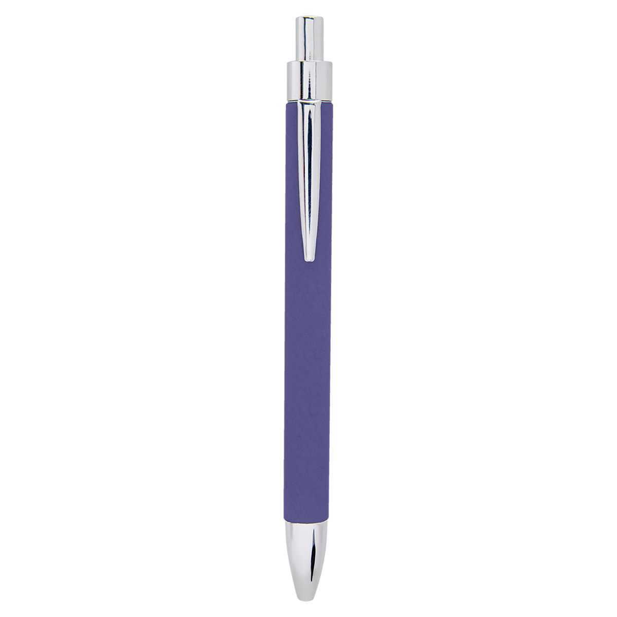 Purple with Black Engraving Laser Engraved Pen - Laser Engraved Gift