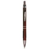 Burgundy with Trim Laser Engraved Pen with Gripper - Laser Engraved Gift
