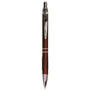 Burgundy with Trim Laser Engraved Pen with Gripper - Laser Engraved Gift