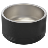 Black 18 oz Small Pet Bowl - Laser Engraved Pet Accessory