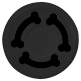 Black 18 oz Small Pet Bowl - Laser Engraved Pet Accessory