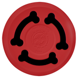 Red 18 oz Small Pet Bowl - Laser Engraved Pet Accessory