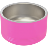 Pink 18 oz Small Pet Bowl - Laser Engraved Pet Accessory