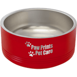Red 32 oz Medium Pet Bowl - Laser Engraved Pet Accessory