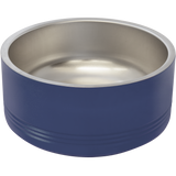 Navy Blue 32 oz Medium Pet Bowl - Laser Engraved Pet Accessory