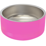 Pink 32 oz Medium Pet Bowl - Laser Engraved Pet Accessory