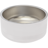 White 32 oz Medium Pet Bowl - Laser Engraved Pet Accessory