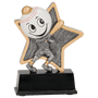 Baseball Little Pal Resin Trophy - Custom Engraved Award