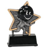Bowling Little Pal Resin Trophy - Custom Engraved Award