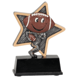 Football Little Pal Resin Trophy - Custom Engraved Award