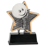 Golf Little Pal Resin Trophy - Custom Engraved Award
