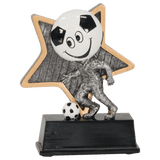 Soccer Little Pal Resin Trophy - Custom Engraved Award