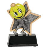 Softball Little Pal Resin Trophy - Custom Engraved Award