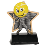 Tennis Little Pal Resin Trophy - Custom Engraved Award