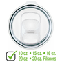 Slider Lid For 10oz & 20oz Tumblers