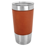 Rawhide with Black Engraving 20 Oz Grip Tumbler - Laser Engraved Drinkware