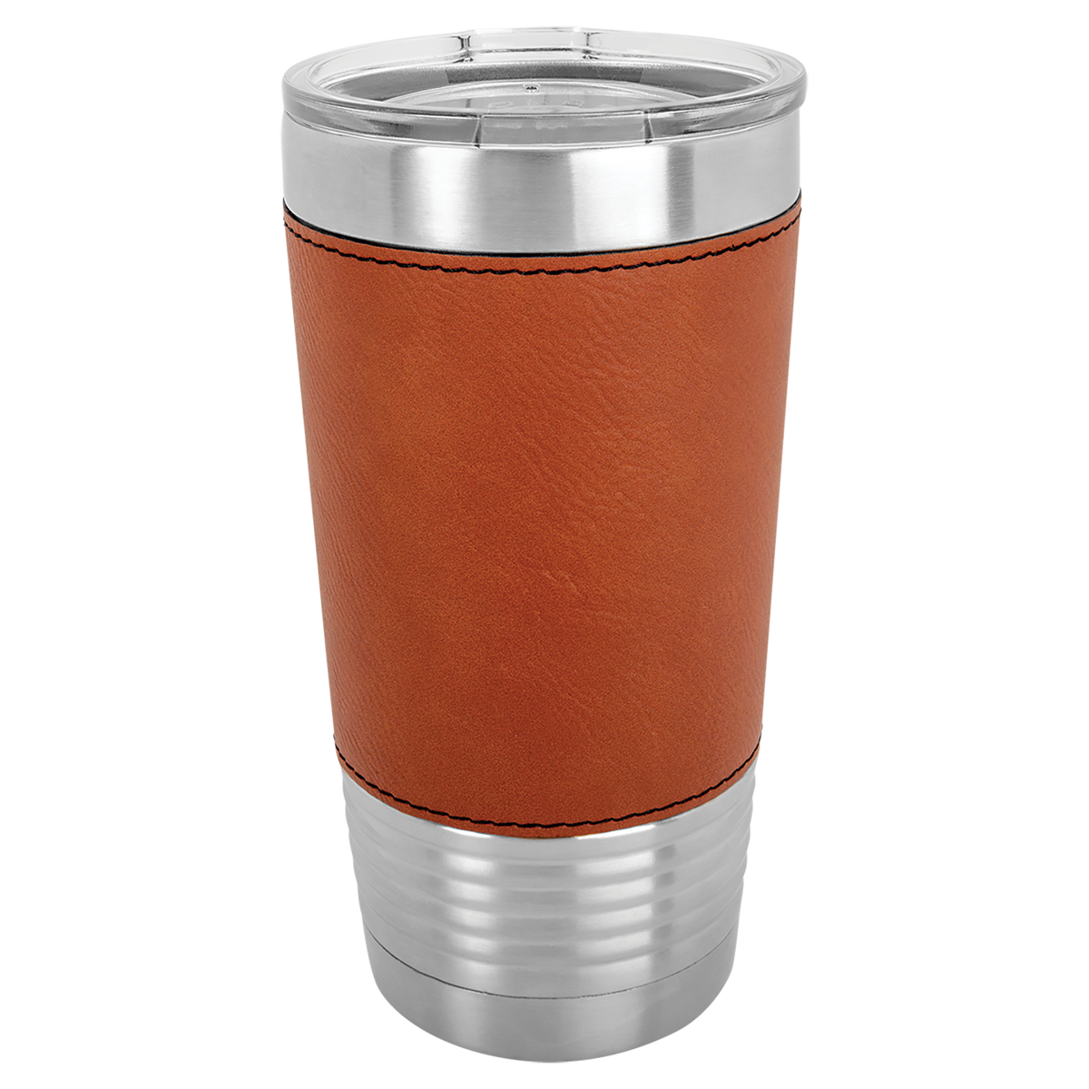 Rawhide with Black Engraving 20 Oz Grip Tumbler - Laser Engraved Drinkware