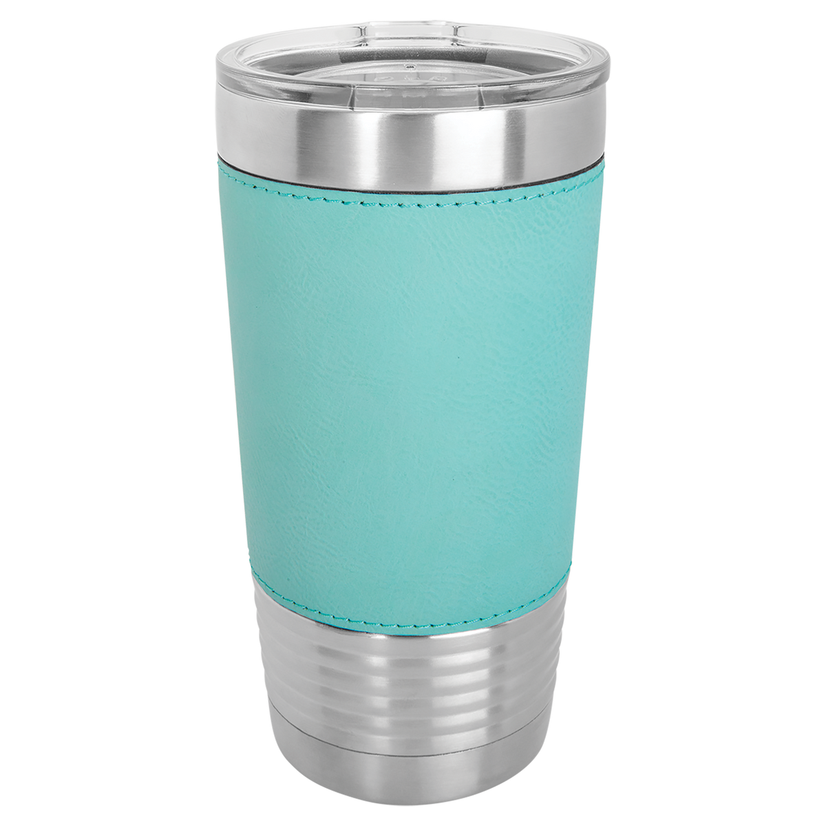 Teal with Black Engraving 20 Oz Grip Tumbler - Laser Engraved Drinkware