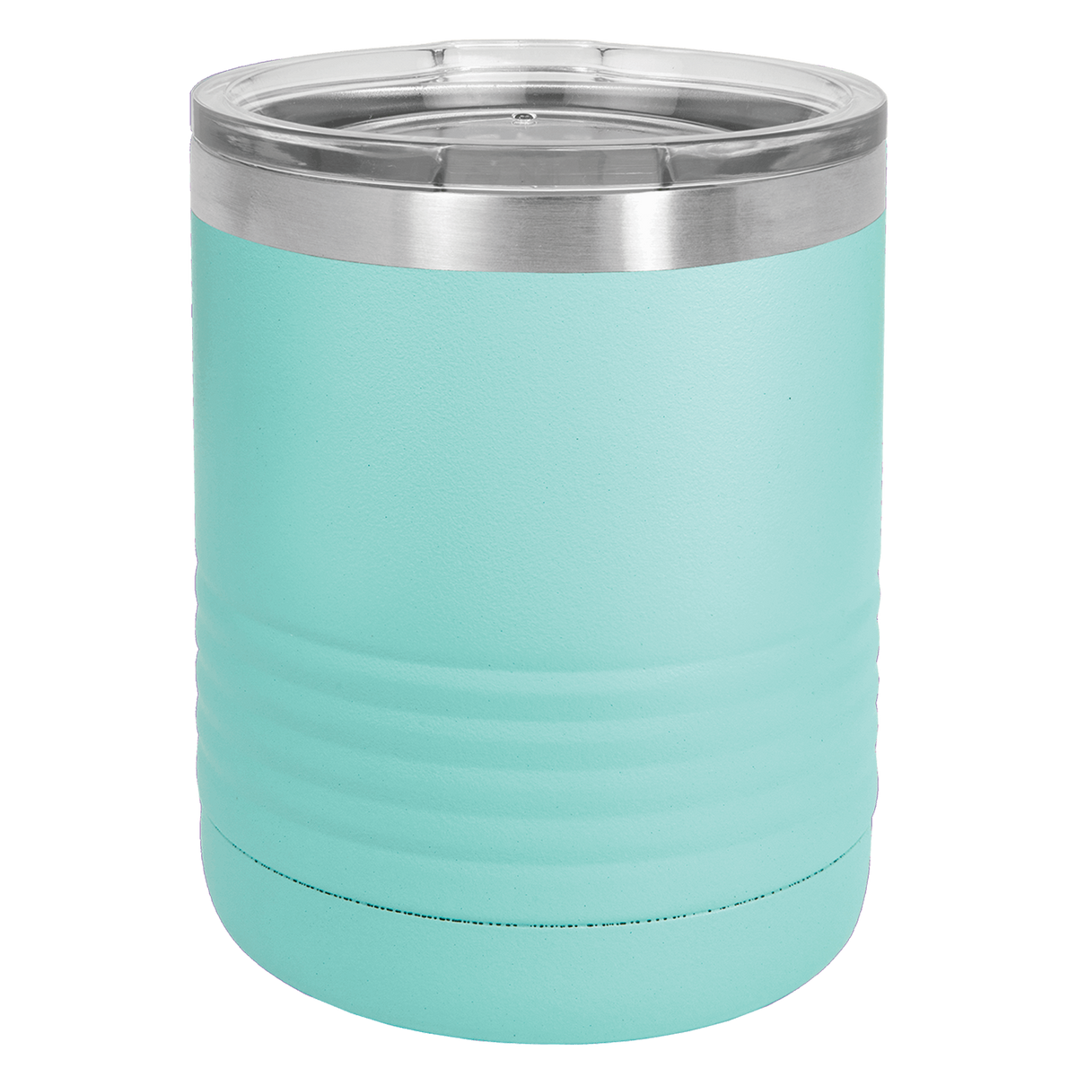 Teal with Silver Engraving 10oz Tumbler - Laser Engraved Drinkware