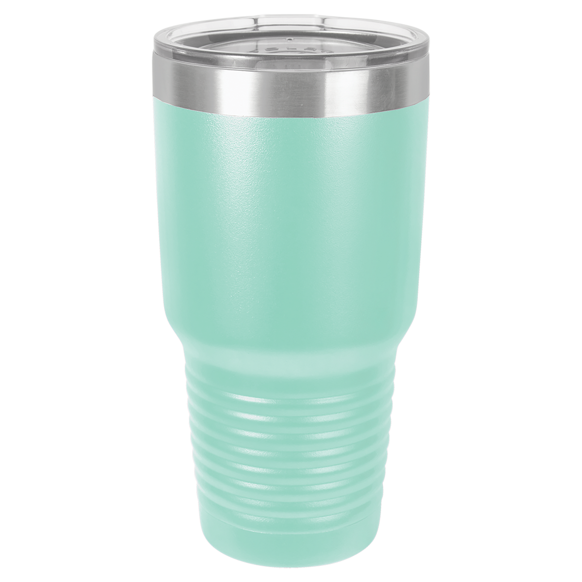 Teal with Silver Engraving 30 Oz Tumbler - Laser Engraved Drinkware