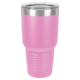 Light Purple with Silver Engraving 30 Oz Tumbler - Laser Engraved Drinkware