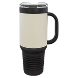 White with Black Engraving 40 oz 