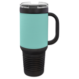 Teal with Black Engraving 40 oz 