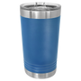 Royal Blue with Silver Engraving 16 Oz Pint Tumbler - Laser Engraved Drinkware