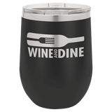 Custom Engraved 12 oz. Stemless Wine Tumbler - LyteWork