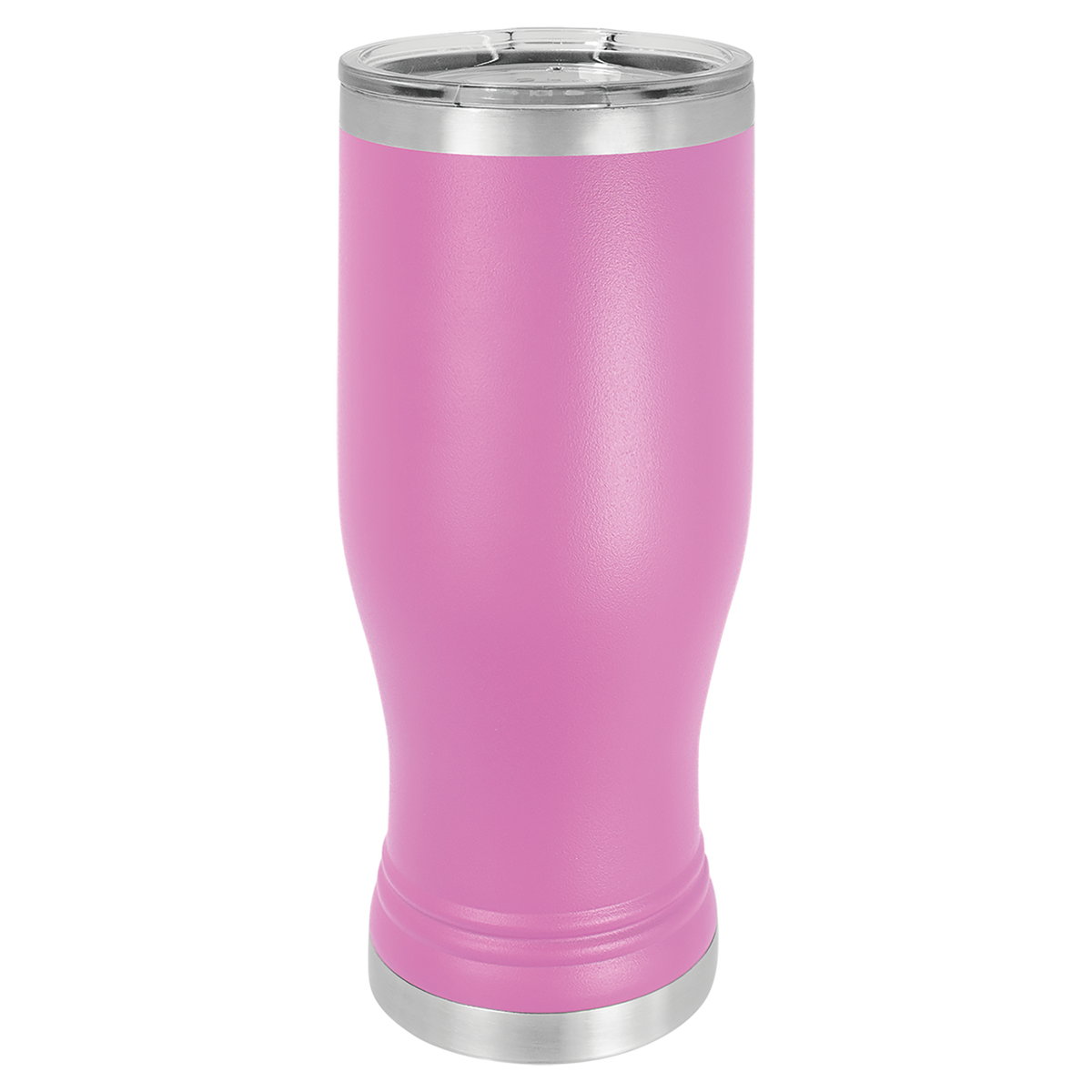Light Purple with Silver Engraving 20 Oz Pilsner Tumbler - Laser Engraved Drinkware
