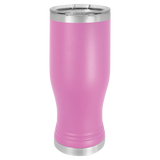 Light Purple with Silver Engraving 20 Oz Pilsner Tumbler - Laser Engraved Drinkware
