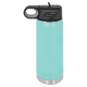  Teal-Silver