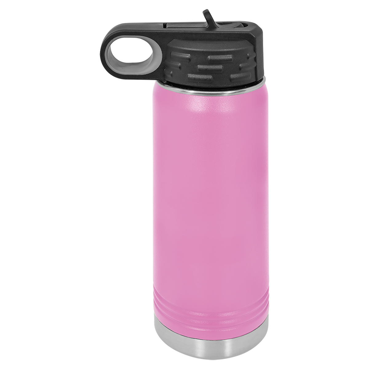 Light Purple with Silver Engraving 20oz Water Bottle - Laser Engraved Drinkware