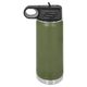  Olive Green-Silver