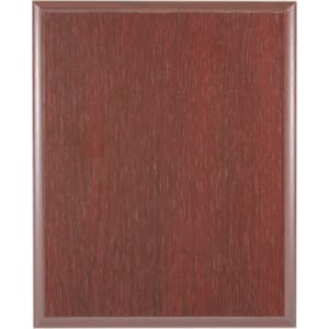 Mahogany Finish Plaque - Custom Engraved Plaque
