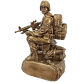 Military Resin Trophy - Custom Engraved Award